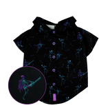 Guns and Ghouls Dog Button Down