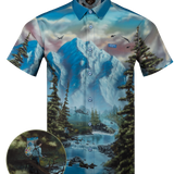 Happy Trees Button Down