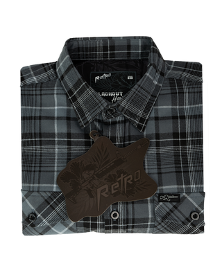 Blackout Hawaiian Flannel