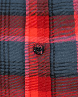 Hawaiian Drip (Red) Flannel