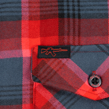Hawaiian Drip (Red) Flannel