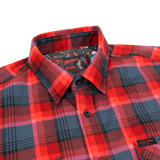 Hawaiian Drip (Red) Flannel
