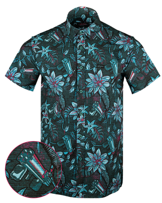 Hawaiian Drip V2 Button Down