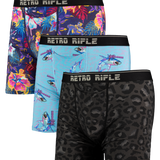 Shark/Drip/Leopard Boxer Briefs 3-Pack - Final Sale