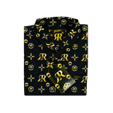 High Roller (Gold) Button Down (Pearl Snaps)