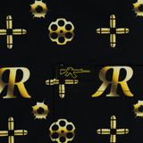 High Roller (Gold) Button Down (Pearl Snaps)