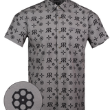 High Roller (Gray) Button Down (Pearl Snaps)