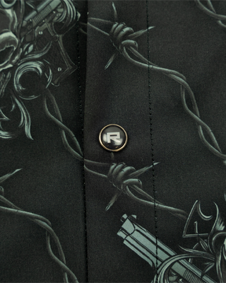 The Hitman V3 Button Down (Pearl Snaps)