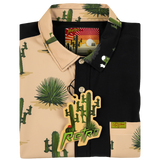 Homeland Split (Tan) Button Down
