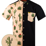 Homeland Split (Tan) Button Down
