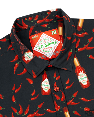 Hot Cap Button Down