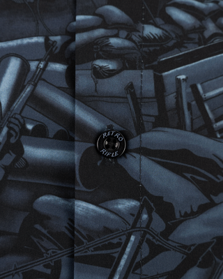 In the Trenches Button Down