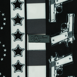 Independence (Black/White) Button Down (Pearl Snaps)