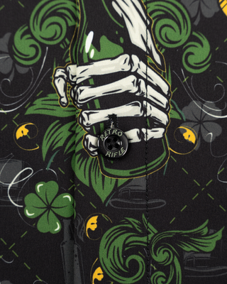 Irish Hand Grenade (Black) Button Down