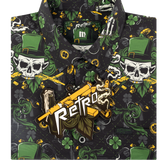 Irish Hand Grenade (Black) Button Down