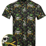Irish Hand Grenade (Black) Button Down
