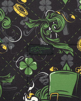 Irish Hand Grenade (Black) Button Down
