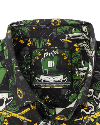 Irish Hand Grenade (Black) Button Down