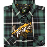 Irish Hand Grenade (Black) Flannel