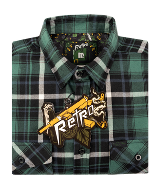 Irish Hand Grenade (Black) Flannel
