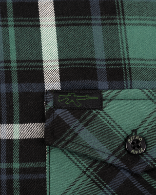 Irish Hand Grenade (Black) Flannel