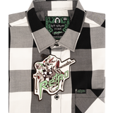 Its Show Time Plaid Bamboo Button Down