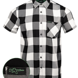 Its Show Time Plaid Bamboo Button Down