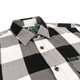 Its Show Time Plaid Bamboo Button Down