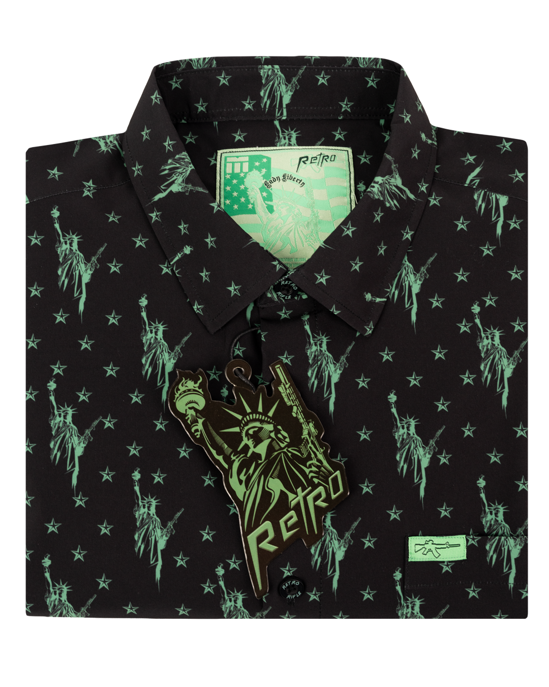 Retro Rifle - Men's Button Down