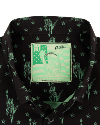 Lady Liberty Button Down