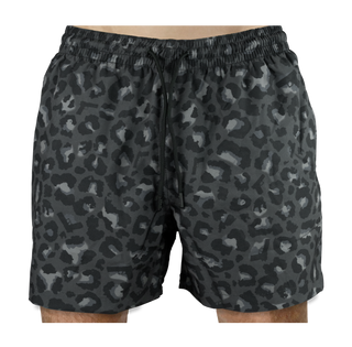 Leopard Shorts (Black)