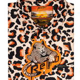 Leopard Button Down