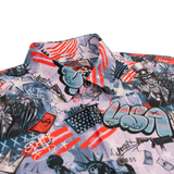 Liberty Drip Button Down