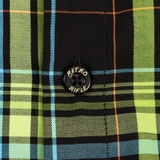 Living Dead Plaid Bamboo Button Down