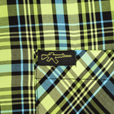 Living Dead Plaid Bamboo Button Down