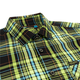 Living Dead Plaid Bamboo Button Down