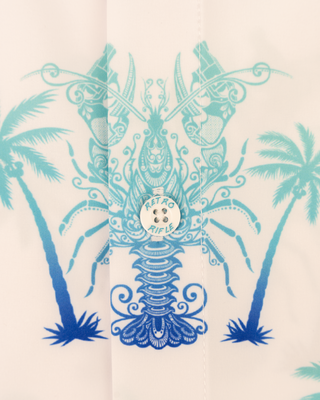 Lobster (White) Button Down