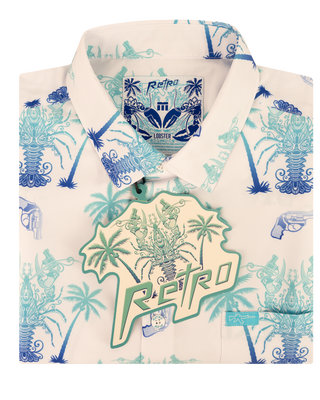 Lobster (White) Button Down