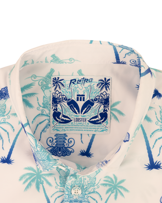 Lobster (White) Button Down