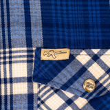 Los Charro (Blue) Flannel (Pearl Snaps)