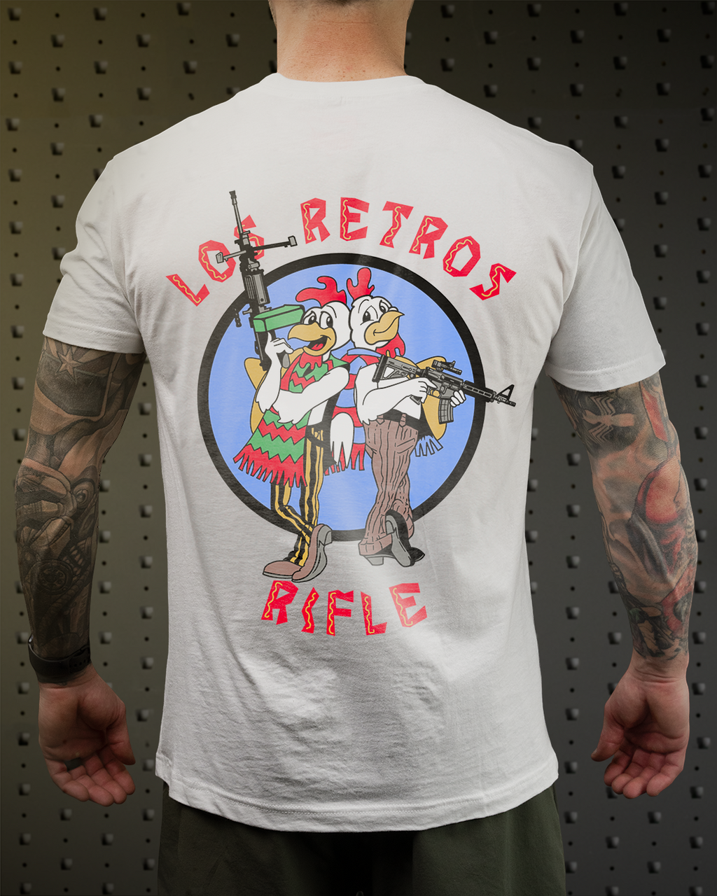 Retro Rifle Tee Retro - Men's T-Shirt - Los Retros Rifle Tee