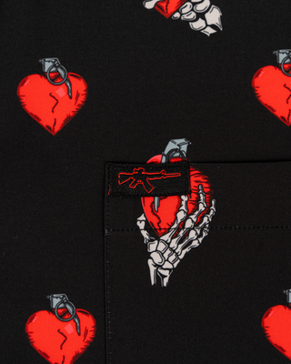 Love Bomb Button Down