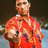 Scarface Button Down