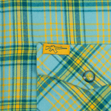 Mystery Machine Gun Flannel (Snaps)