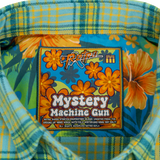 Mystery Machine Gun (Womens) Flannel (Snaps)