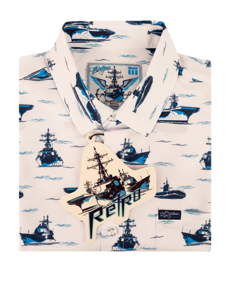 Naval Warfare Button Down