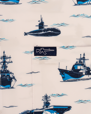 Naval Warfare Button Down
