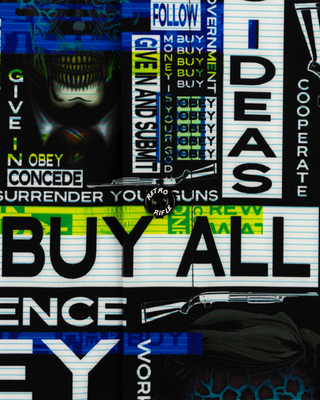 Obey and Consume Button Down (Discounted for Typo)