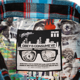 Obey and Consume V2 Flannel