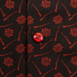 Old Silence (Red) Button Down (Pearl Snaps)